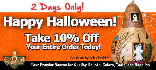 October 31, 2023: 2 Days Only, Enjoy 10% Off Your Entire Order - Happy Halloween!