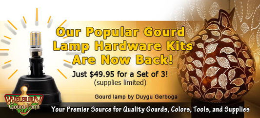 September 2, 2023: Our Popular Lamp Hardware Kits are Back in Stock!