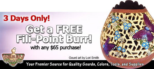 July 9, 2022: FREE Fili-Point burr, 3 days only! Plus, Razertip Woodburners back in stock…