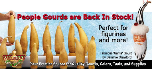 November 17 2021: People Gourds and More, Back in Stock!