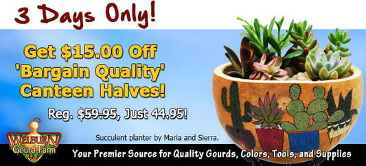 May 6, 2023: Get $15.00 Off Canteens Halves, Pear & Kettle Gourds Restocked and more!