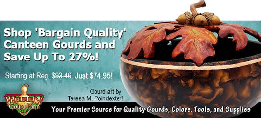 October 5, 2022: Save up to 15-33% Off Select Items, plus amazing gourd art and more!