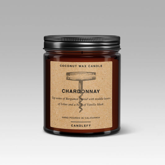 Chardonnay Wine Candle