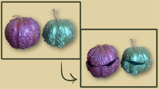Warty Gourd Accent Piece with Secret Storage Space by Kanani Higbee (9/27 10am-1pm)