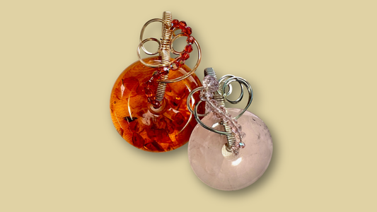 Wire Sculpture Gemstone Donut Class 2 by Merilou Jenkins (9/24 9am-12pm)