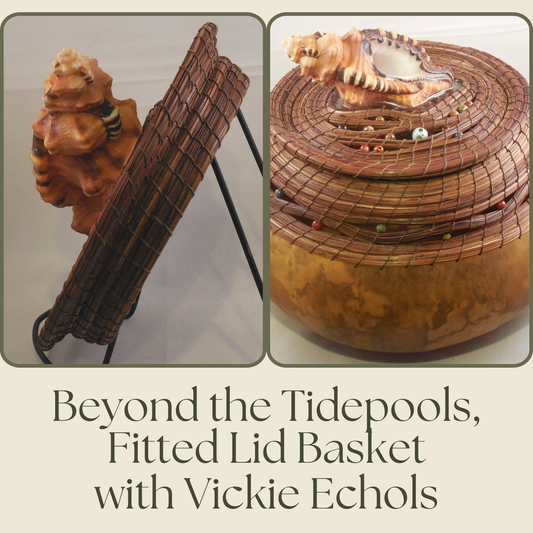Beyond the Tidepools, Fitted Lid Basket with Vickie Echols - November 8th & 9th