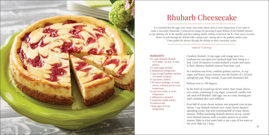 Rhubarb Cookbook