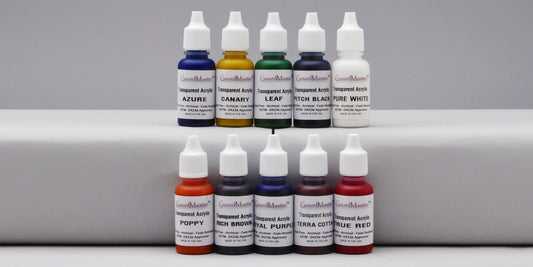 GourdMaster Transparent Acrylics Sets