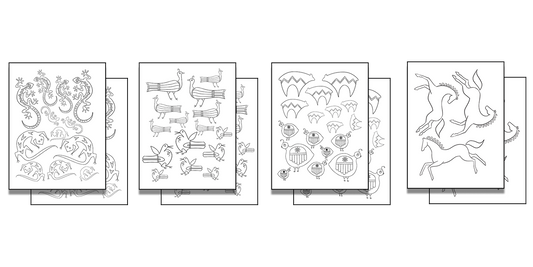 Stick 'n Burn Multiples: Southwest Animal Motifs Pack