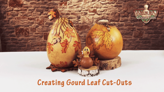 Creating a Gourd Leaf Cut-Out