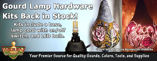 April 29, 2020: Lamp Hardware Is Back, Plus Craft-Ready Gourd Vases and More!