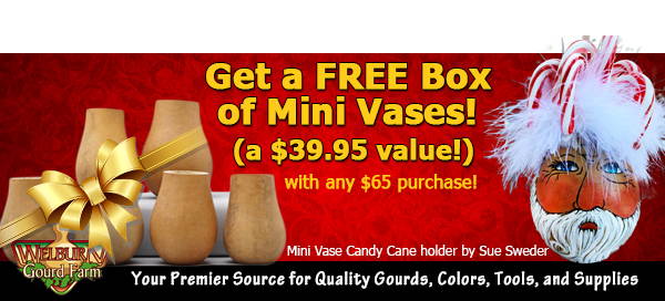 December 3, 2022: Free craft-ready vases, 3 days only! Plus 50% off powders and more!