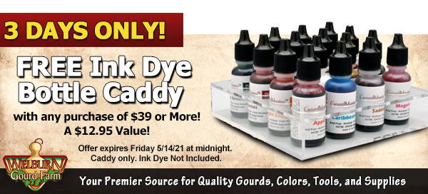 May 12, 2021: Get a FREE Ink Dye Bottle Caddy, plus save over 20% on this popular item!