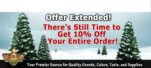 December 29, 2021: Offer extended! You could still save 10% on your entire order!