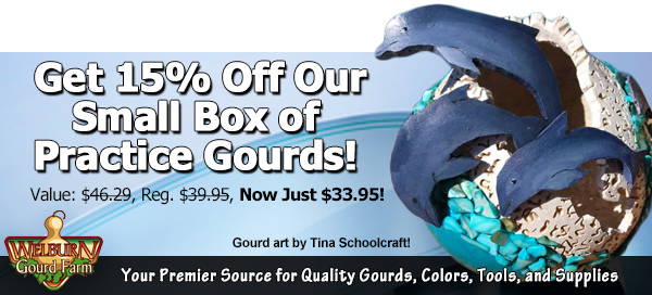October 22, 2022: New Gourd Class plus, get 15% Off this gourd box!