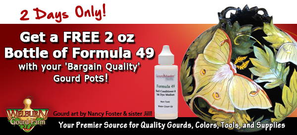 August 15 2023: Get a FREE Formula 49, Transparent Acrylic Special & More!