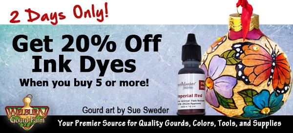 November 9, 2023: Get 20% Off Ink Dyes Today!