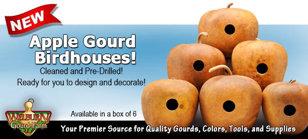 February 24 , 2021: NEW Box of Apple Gourd Birdhouses, plus Jigsaws Back in Stock!