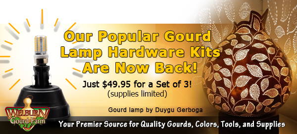 September 2, 2023:  Our Popular Lamp Hardware Kits are Back in Stock!