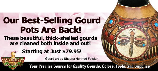 July 6, 2022: 'Bargain Quality' Gourd Pots and ZipCutters are Back in Stock!