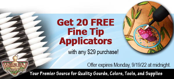 September 17, 2022: Get a FREE 20 Pack of Fine Tip Applicator with Any Order of $29 or more!