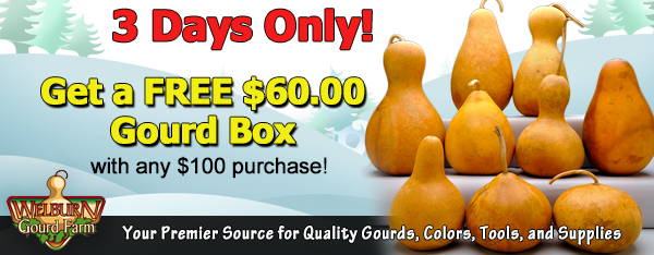 December 16, 2020: 3 days only, get a Free $60.00 Gourd Box!