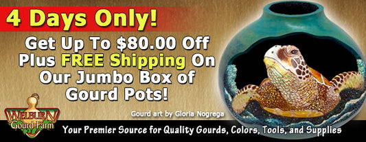 December 5, 2020: Over 15% Off Fili-Point, plus Gourd Pots Back in Stock!