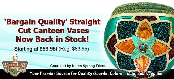 April 27, 2022: Craft-Ready Straight Cut Canteen Vases are back in stock, plus get $5 OFF the Wagner Heat Tool!