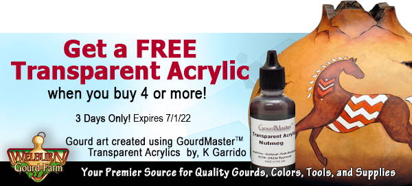 June 29, 2022: Get a FREE Color of Transparent Acrylic when You Buy 4 or more, ends Friday!