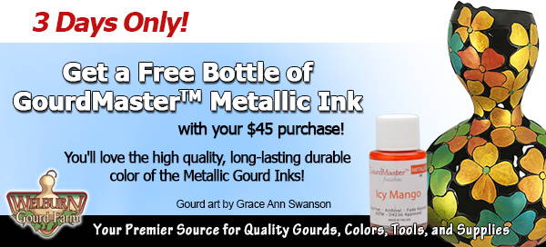 April 22, 2023: 3 Days Only, Get a Free Bottle of Metallic Ink plus, $15.00 Off This Popular Item!