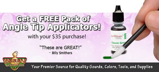Get a FREE 25 pack of Angle Tip Applicators; plus Get an Extra 10% Off 'Bargain Quality' Canteens!
