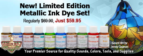 September 26, 2020: New 'Holiday' set of Metallic Inks, plus save up to 35% on this popular product