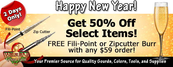 December 31, 2022: Happy New Year! Get 50% Off Select Items plus, a FREE Fili-Point or Zipcutter with any $59 order!