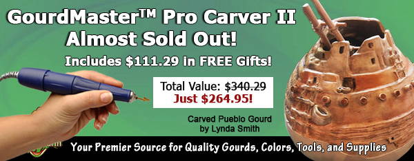 October 10, 2020: GourdMasterTM Pro Carver II Almost Sold Out!