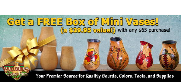 December 5, 2022: Last day for Free Craft-Ready vases and $25.00 Off!
