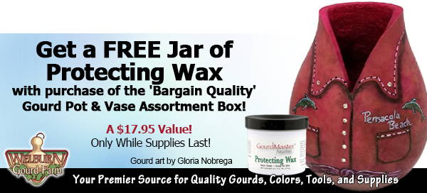 May 4, 2023:  Free Jar of Protecting Wax with purchase of our 'Bargain Quality' Pot & Vase Assortment!