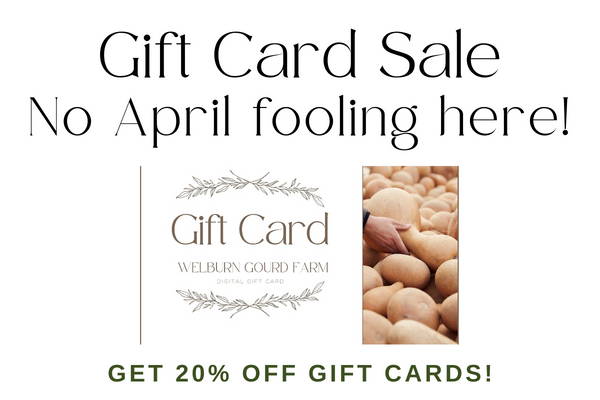 April 1, 2024: 🌸20% OFF all Gift Cards! Get ready for:  Spring art projects, Mother's Day gifts 💐 + More!