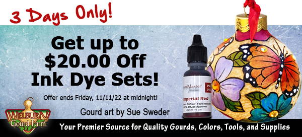 November 9, 2022: Fall-Winter Sale Starts Now, plus Get $5.00-$20.00 Off Ink Dye Sets & More!