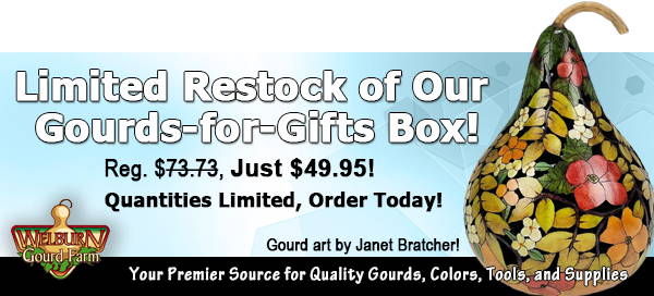 January 21, 2023: Get 25%-30% Off these popular items! Gourd-For-Gifts box back in stock and more…