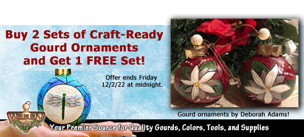November 30, 2022: Get a FREE Set of Craft-Ready Ornaments When You Buy 2 Sets!