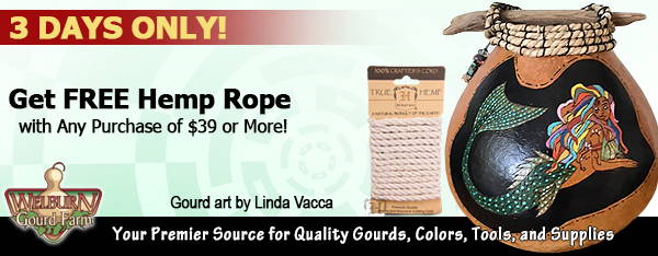 November 18, 2020: 3 Days Only, Fun FREE Gift, plus 'Bargain Quality' Gourd Vases Back in Stock!