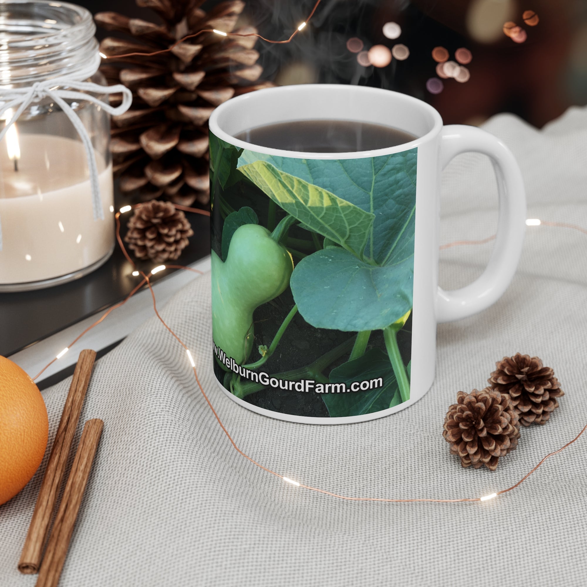 Green Gourds - Ceramic Mug 11oz