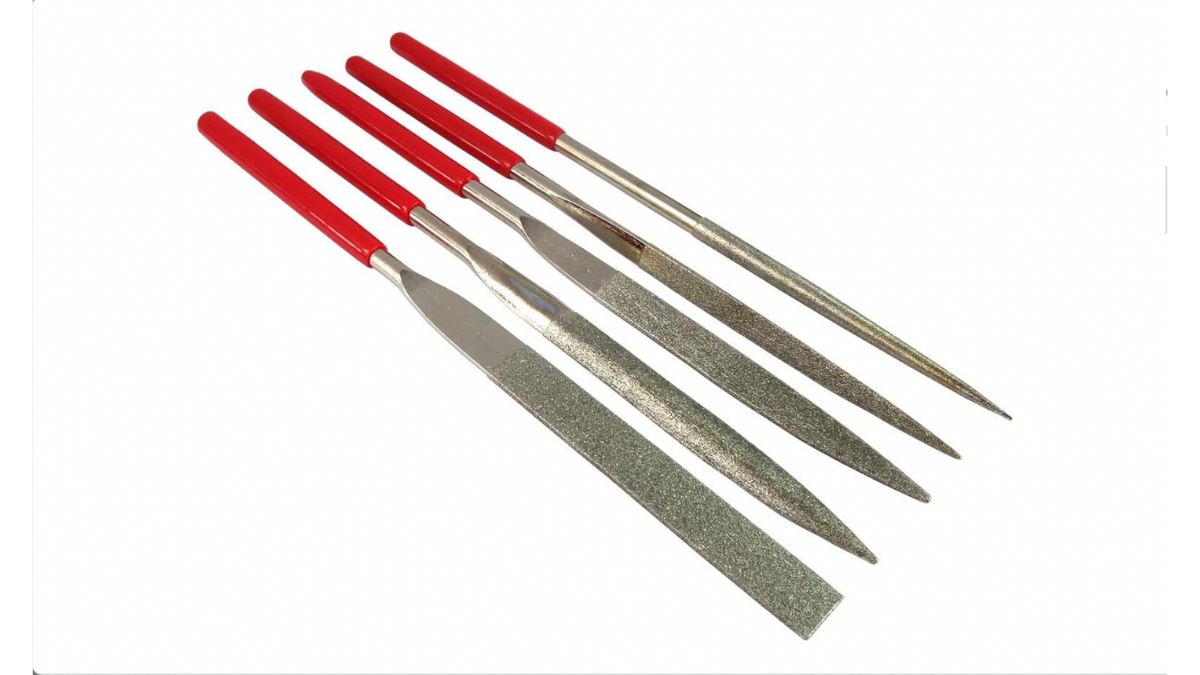 Coated File 5-Piece Diamond-Coated File Set - Welburn Gourd Farm
