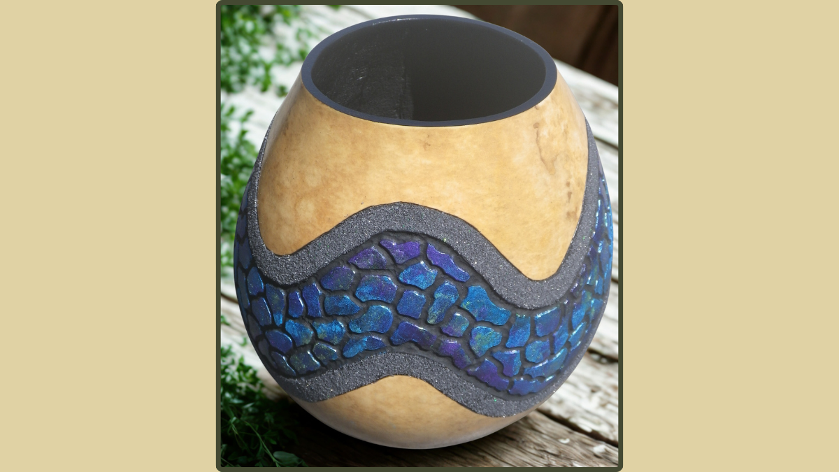 Raku Fancy Faux Raku with Stacy Holtz - Welburn Gourd Farm