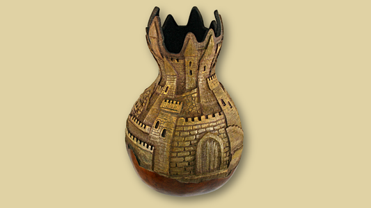 Carved Castle by Grace Swanson (9/26 9am-4pm)