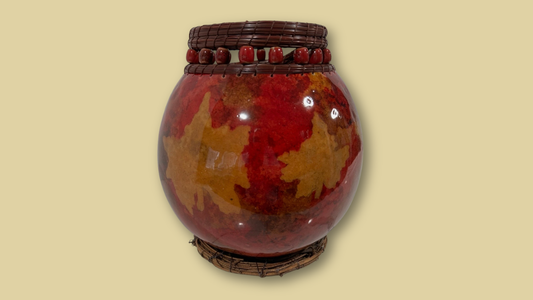 Red Vase by Robin Bryson (9/24 9am-4pm)