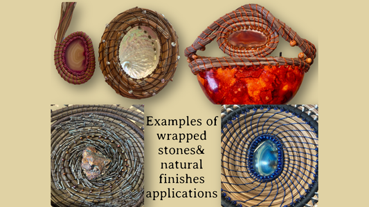 Wrapping Stones & Natural Findings with Rosario Wilke (9/23 9am-4pm)