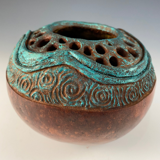 Three Carving Patterns with Faux Patina with Grace Swanson