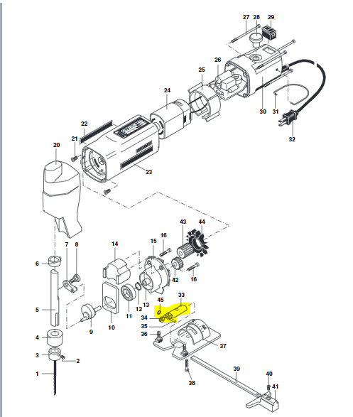 Blade Wheel Guide for Proxxon Super Jigsaw