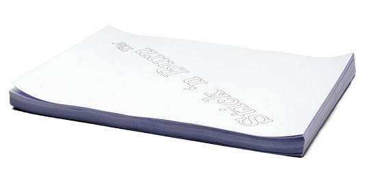 Blank Stick n' Burn Design Transfer Sheets